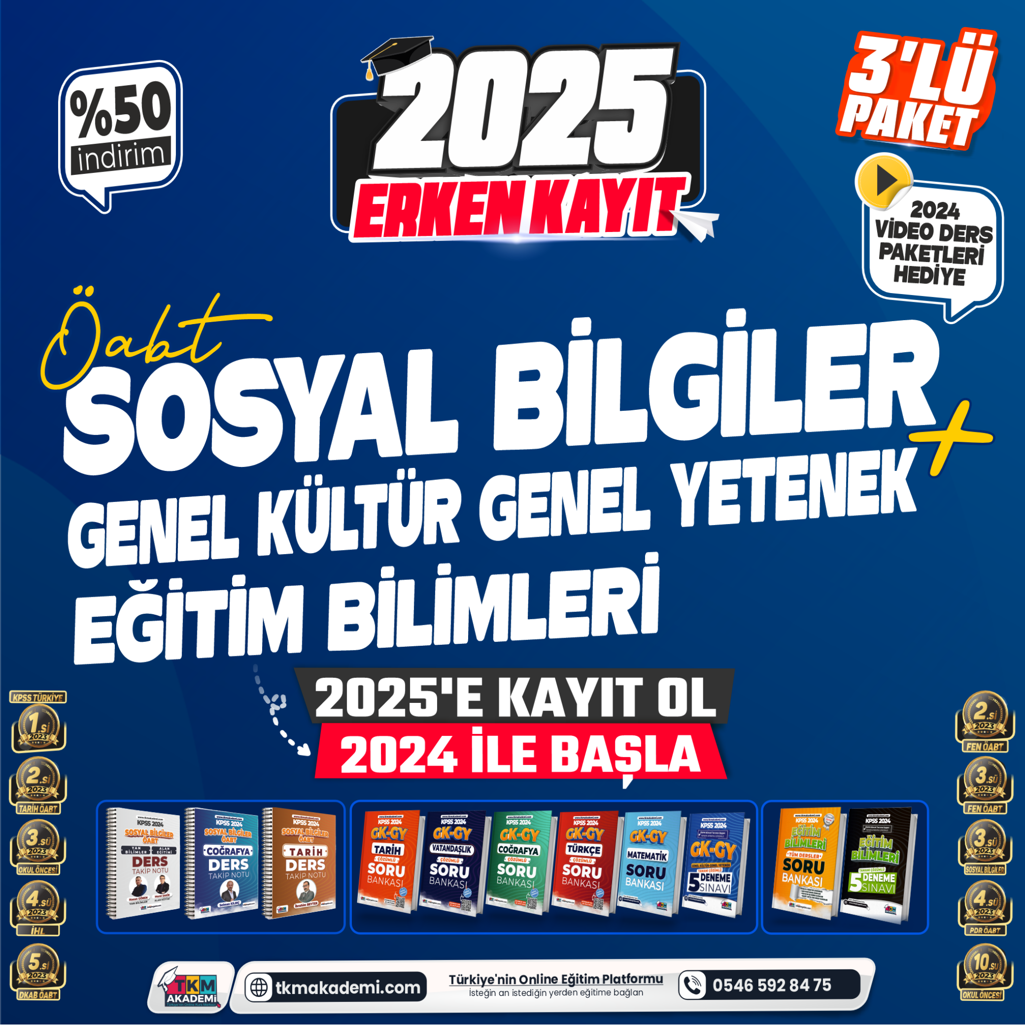 2025 Sosyal Bilgiler Öğretmenliği Tkm Akademi 9939