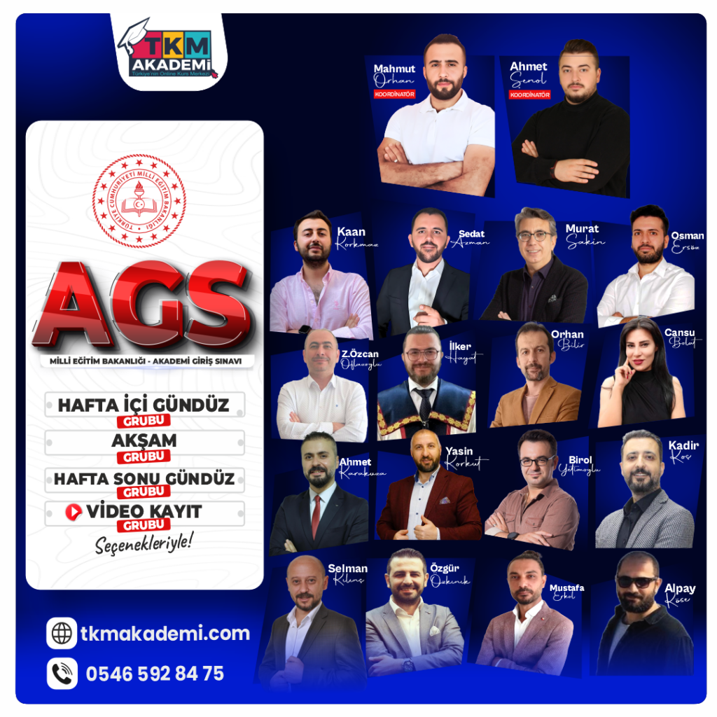 2025 Ags Tkm Akademi