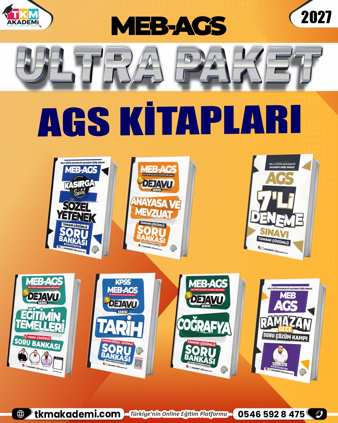 GEEKBOAT 冊子　２冊まとめ 2027 Sınıf ÖABT & AGS 2'li Ultra Paket (10 Kitaplı – Erken Kayıt